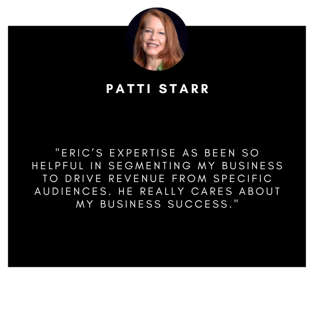 Patti Starr for Eric DBS
